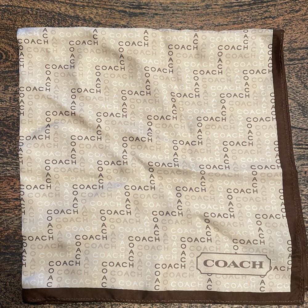 Coach Silk Scarf